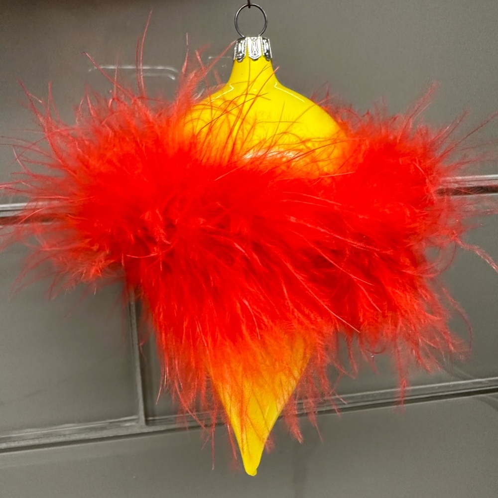 VTG MoMA Italian Blown Glass Ornament
